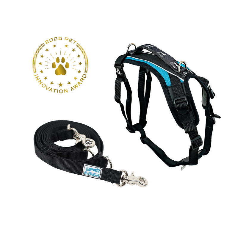 FITPAWS MADE TO MOVE HARNESS AND LEASH